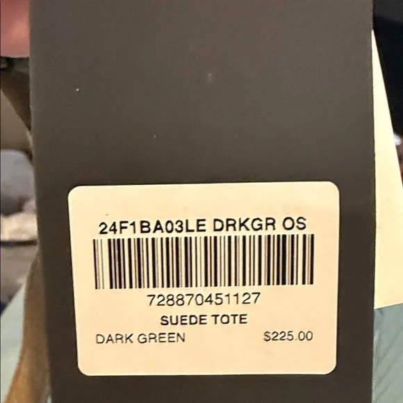 Suede Cynthia Rowley mini tote - Picture 8 of 8